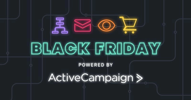 Active Campaign offerta black friday e cyber monday