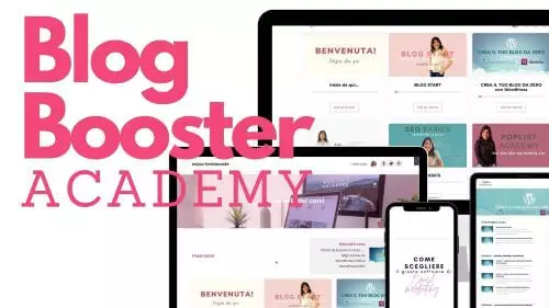 Corso online Blog Booster Academy